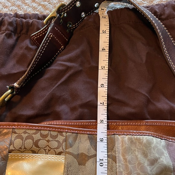 Vintage Patchwork Coach Bucket Bag - Picture 6 of 9